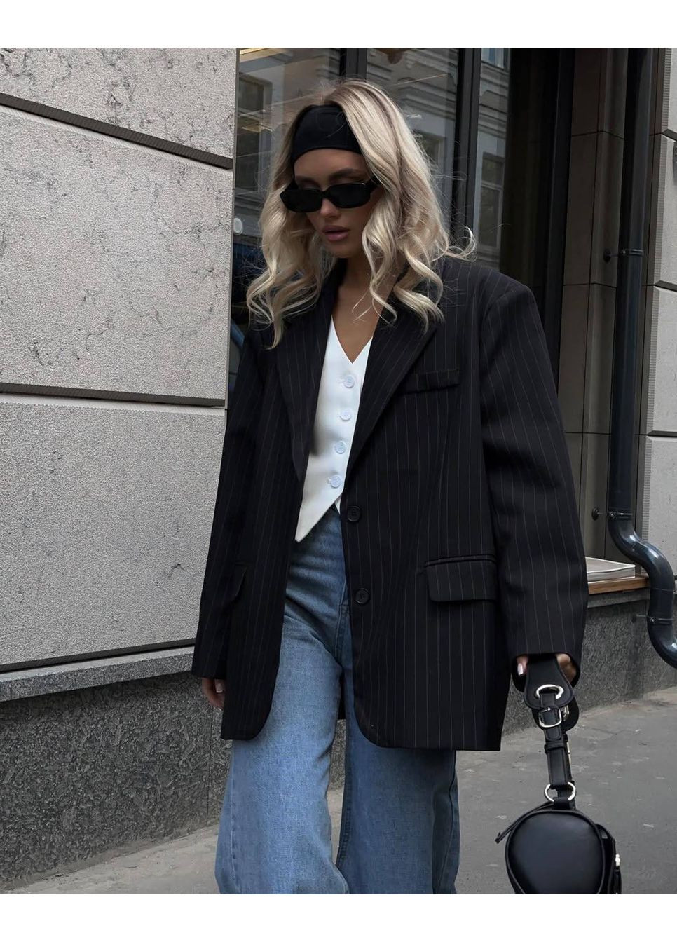 Жіночий піджак в стилі оверсайз Osoblyva (357075788)