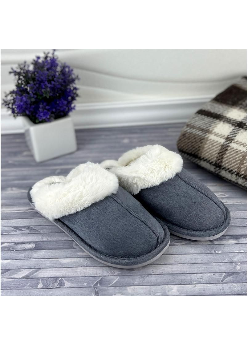Тапочки жіночі домашні Е-0018694-4 Сірі Jomix (263348356)