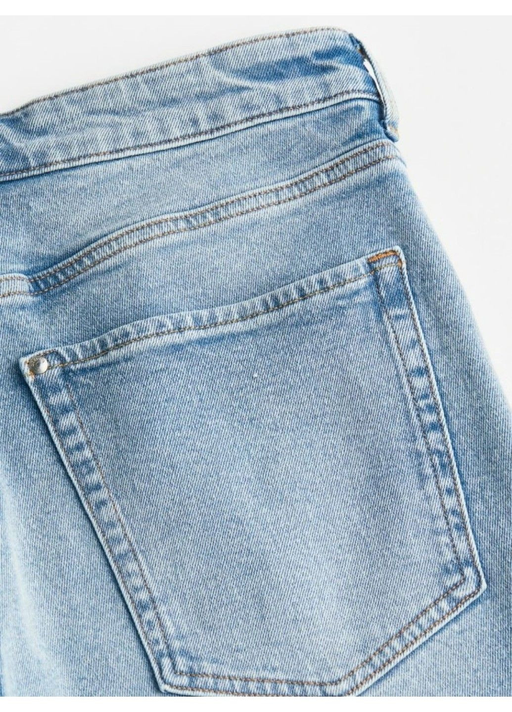 Жіночі високі джинси Bootcut (58010) W36 Блакитні H&M - (315065909)