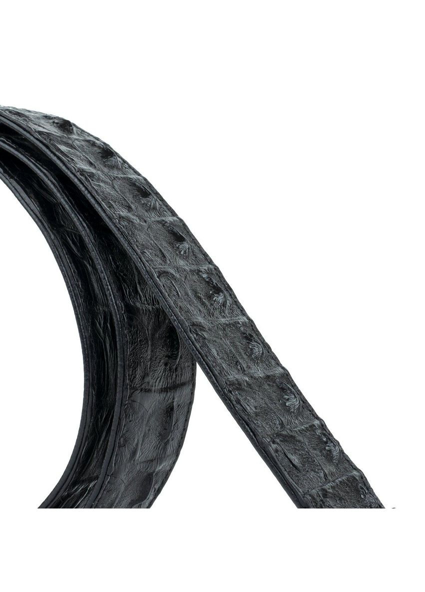 Ремень классика из натуральной кожи крокодила 18018 Crocodile leather (358199629)