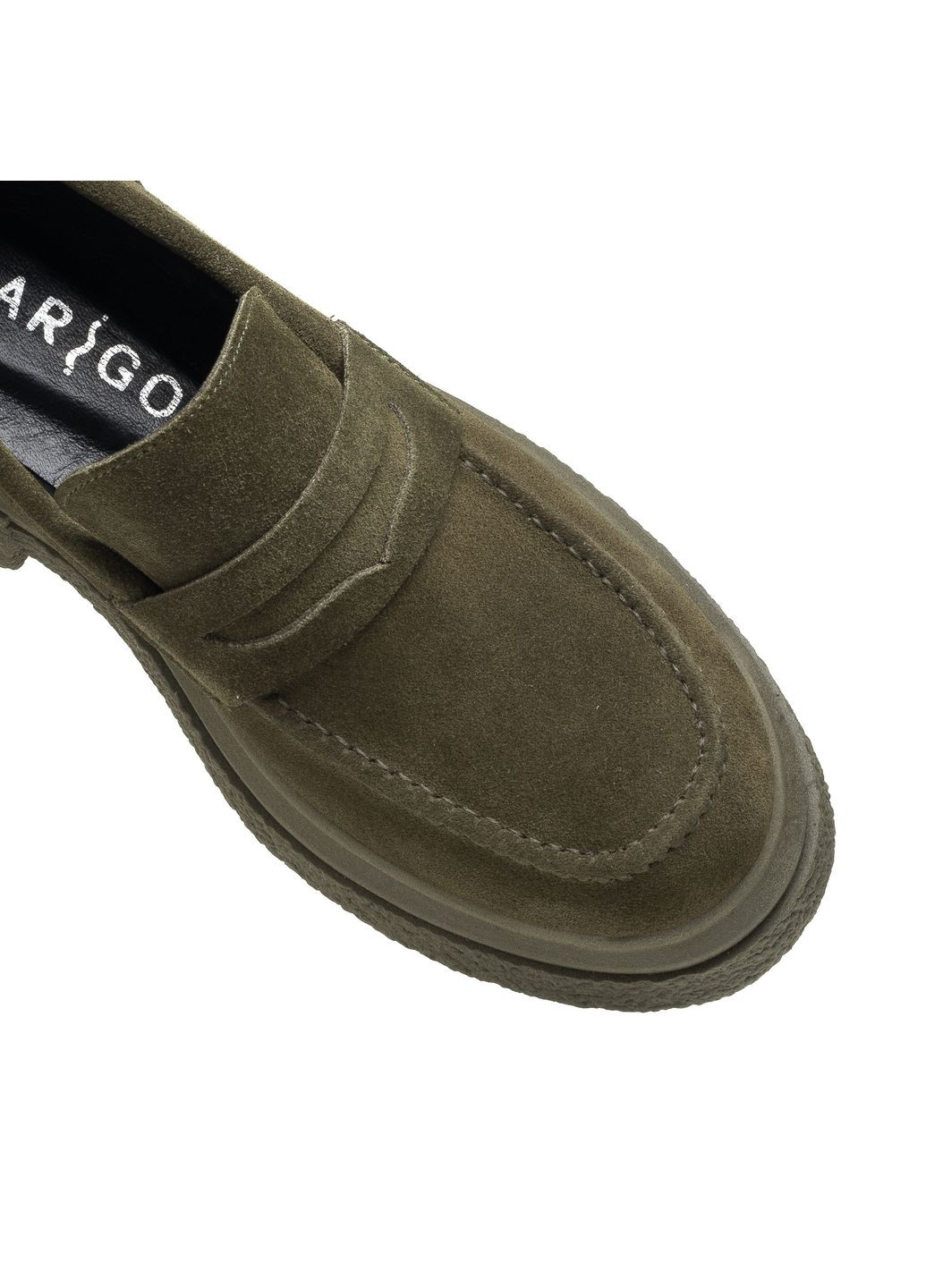 Roxanne Туфлі (1032ТZА) хакі з натуральна замша, туреччина — (328913979)