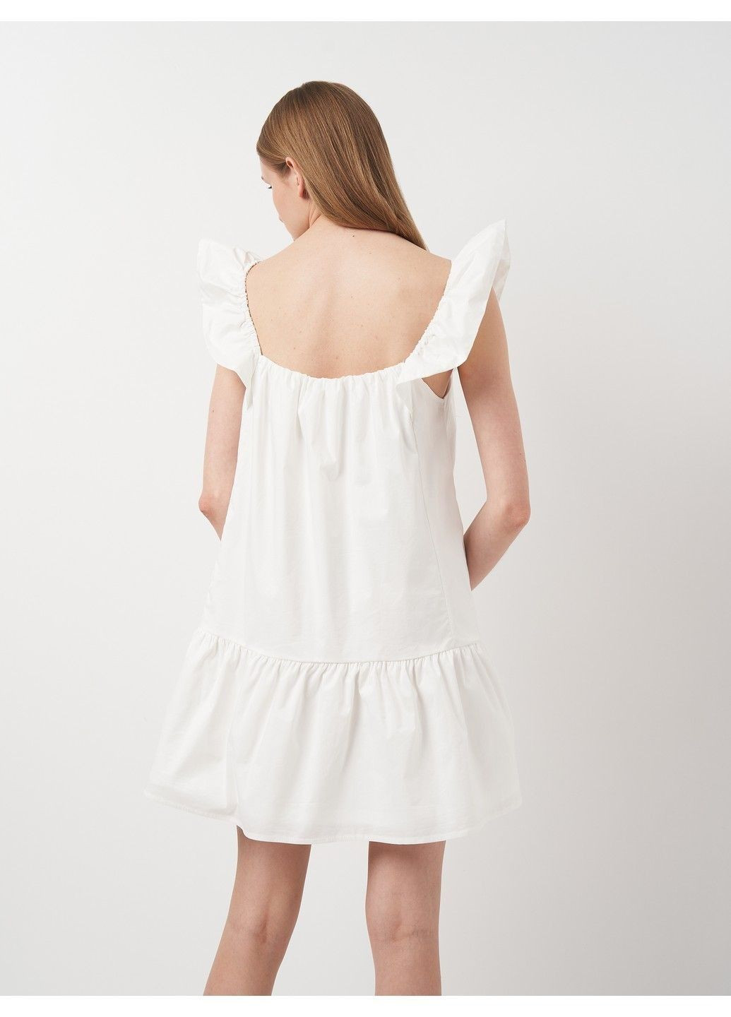 Білий кежуал сукня Missguided однотонна