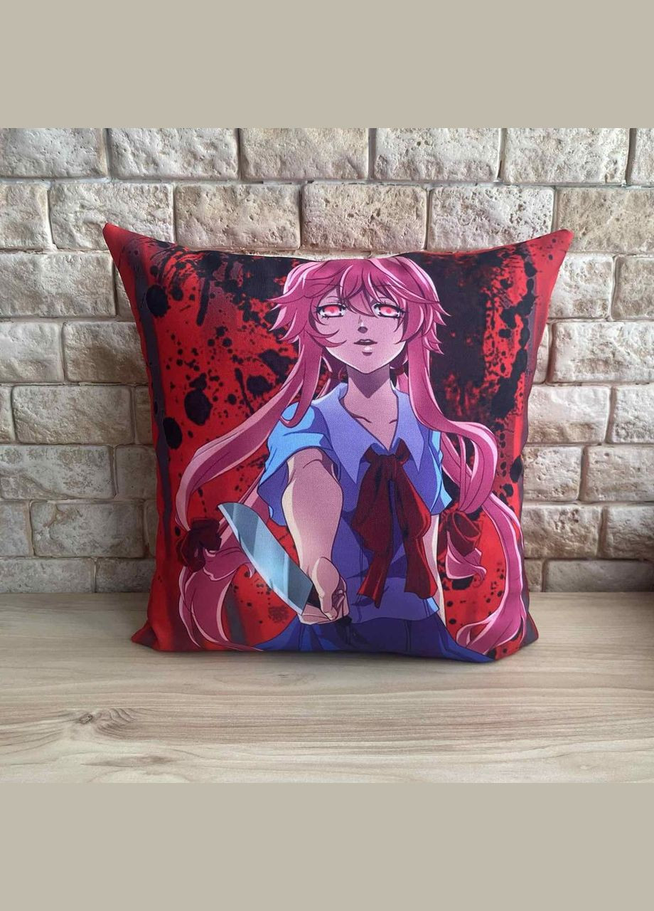 Подушка Аниме Доки Доки 33х33см No Brand (324077816)