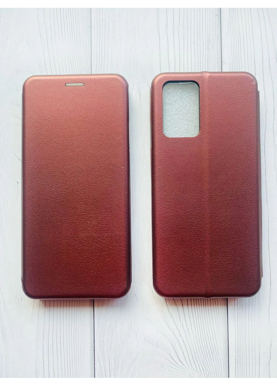 Чохол-книжка для Xiaomi Redmi 10 Бордовий Creative (360703080)