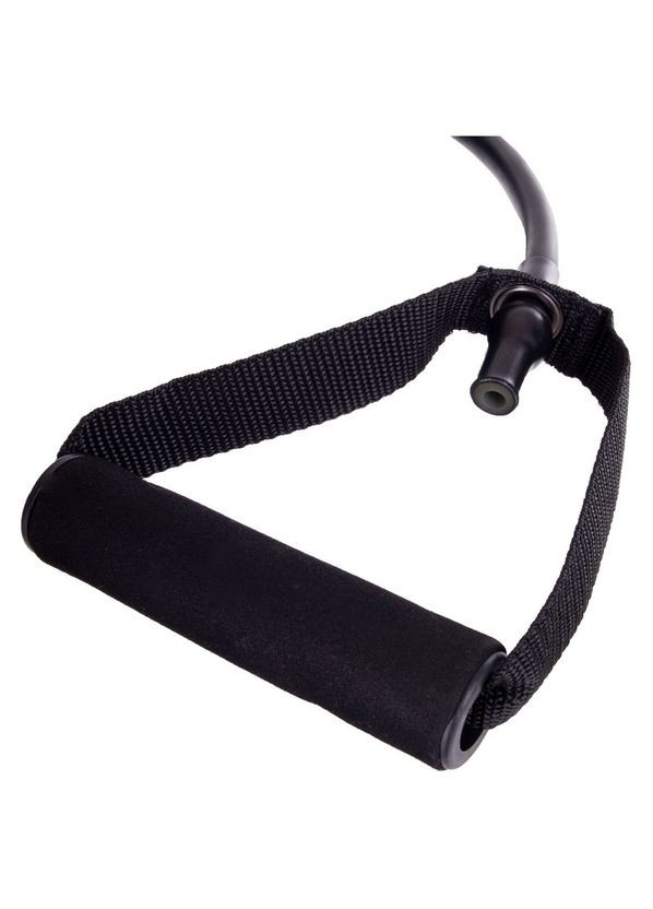 Эспандер трубчатый с ручками FI2080-BK 20LB черный (латекс, d-12x6мм, l-120см) (1922511) SP-Sport (316395908)