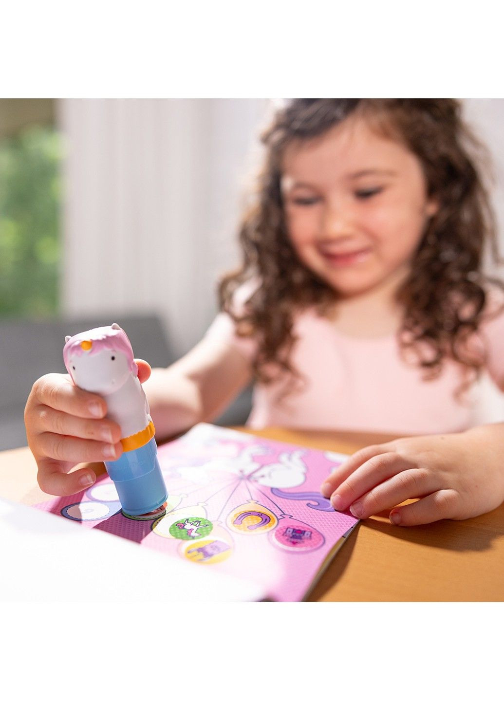 . Sticker WOW: Набір з блокноту та штампу з наліпками «Єдиноріг» Melissa & Doug (360767887)