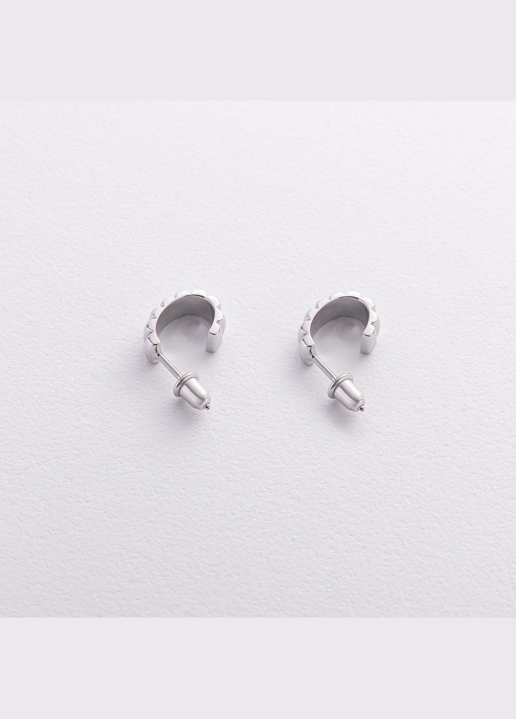 Серебряные серьги - пусеты Darcy 7312 Oniks (332675129)