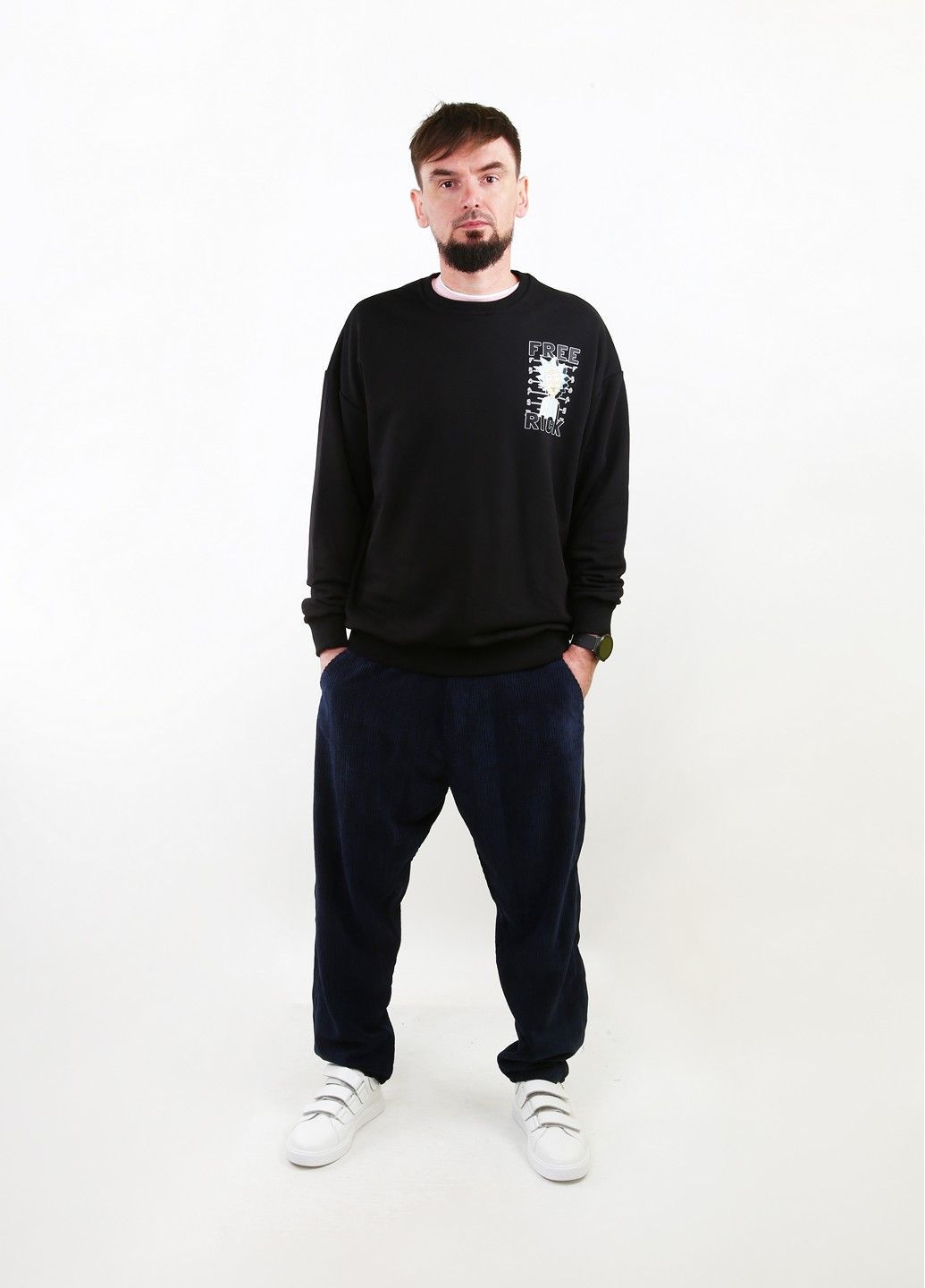 Чорний світшот Mtp малюнок (294368057)