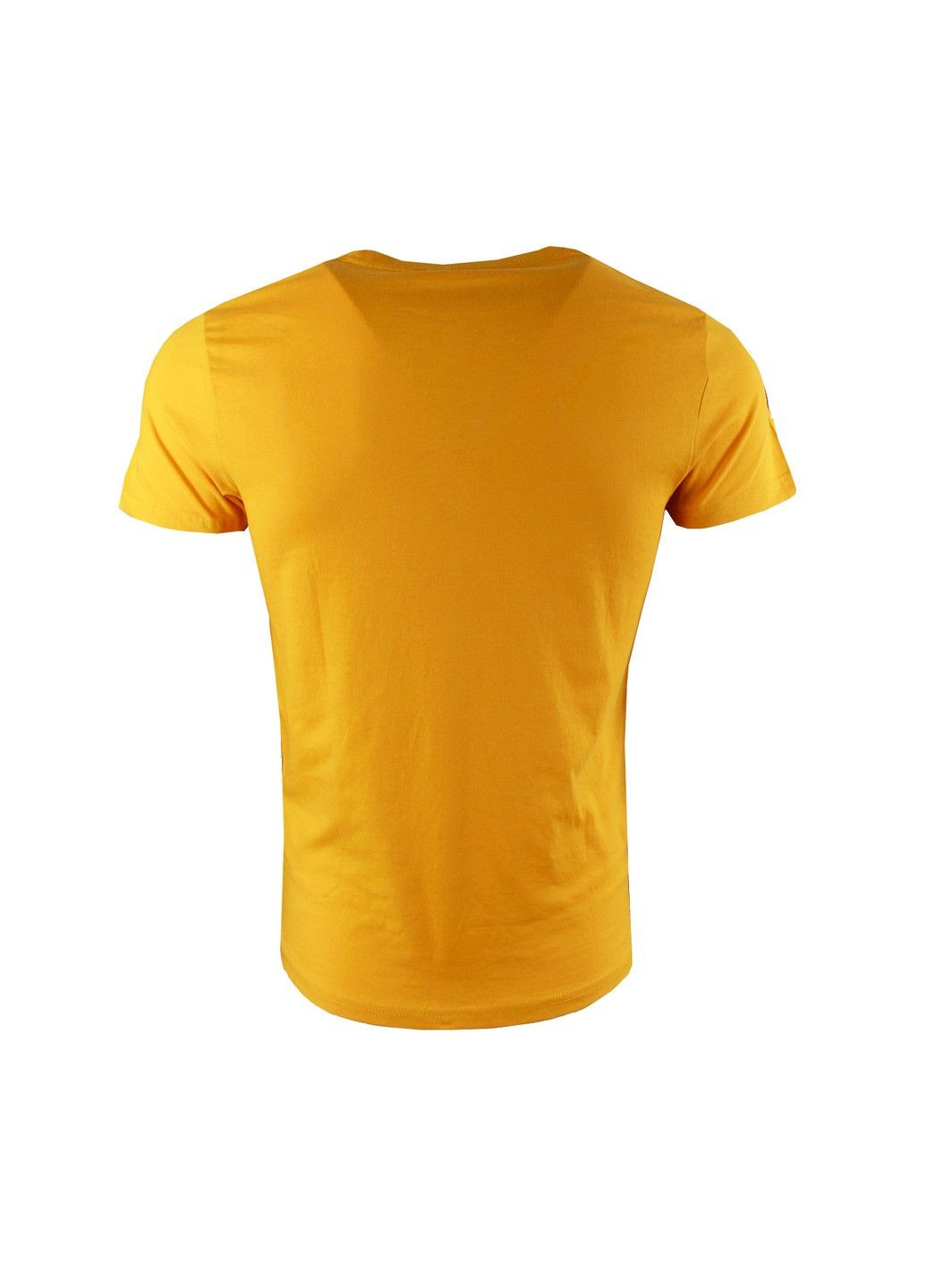 Желтая мужская футболка Fine Look