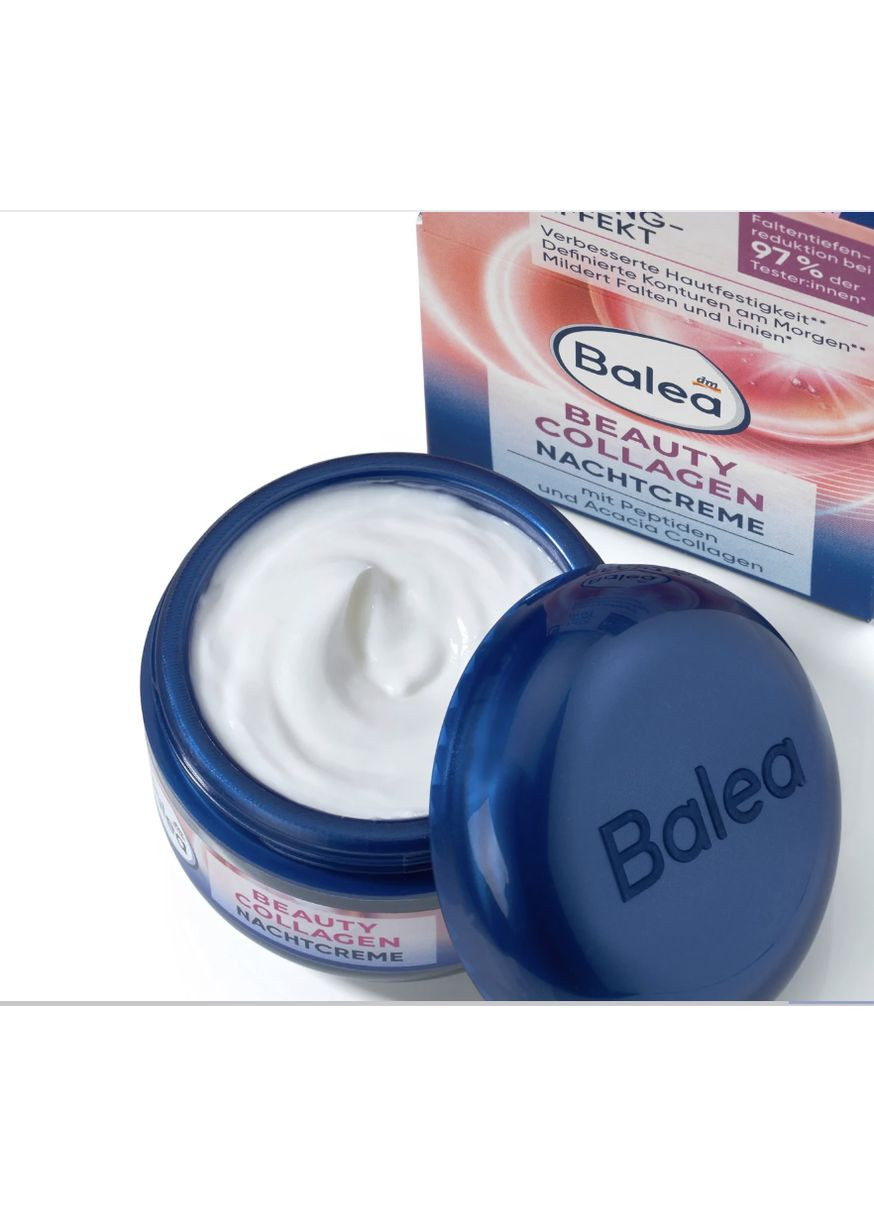 Антивіковий нічний крем з колагеном Nachtcreme Beauty Collagen, 50 ml Balea (366889566)