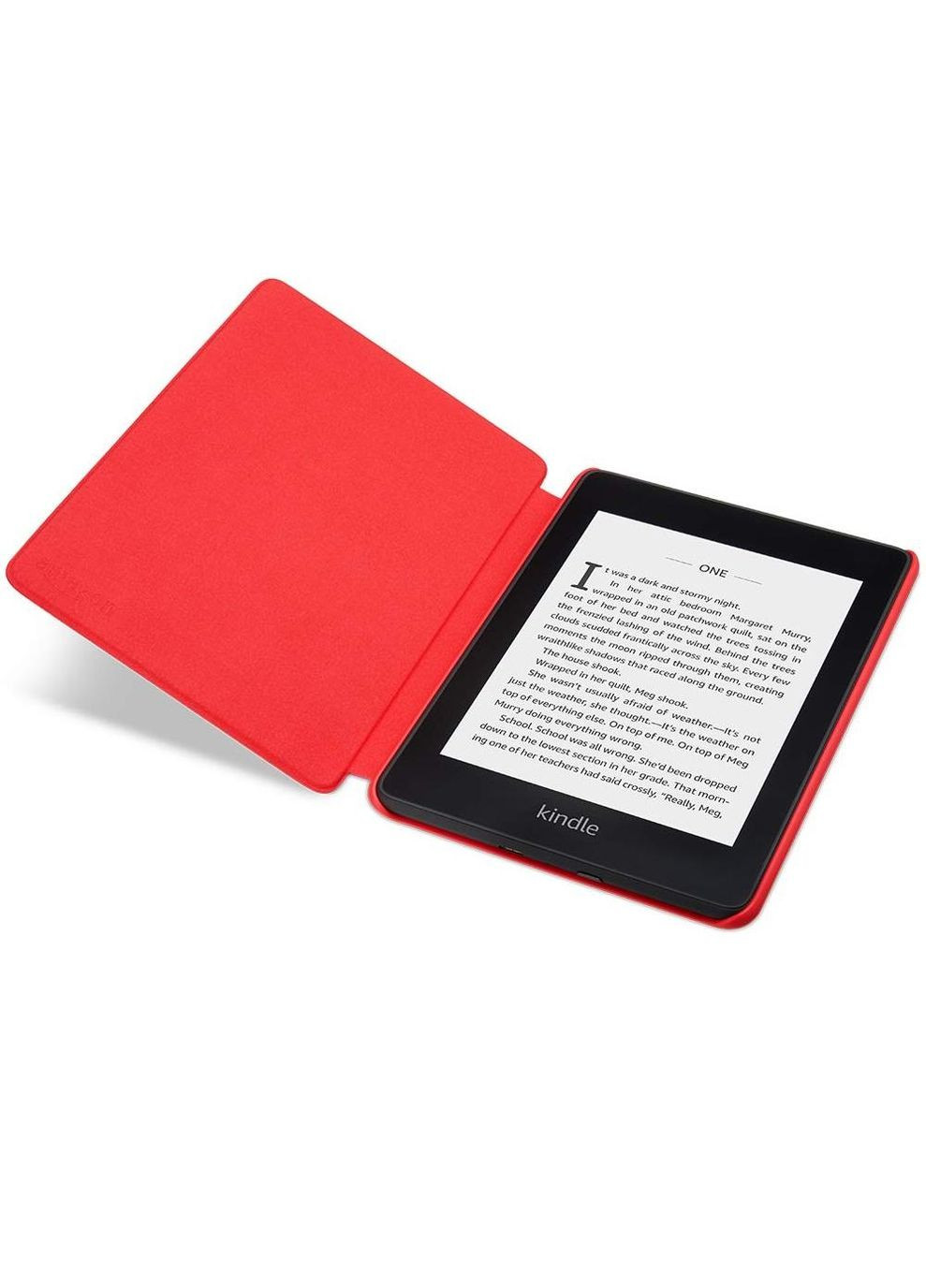 Чехол Kindle Paperwhite Leather Cover (10 Gen) Punch Red Amazon (317269851)