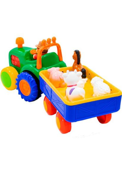 Ігровий набір Трактор з трейлером (063180) KIDDI SMART (327793568)