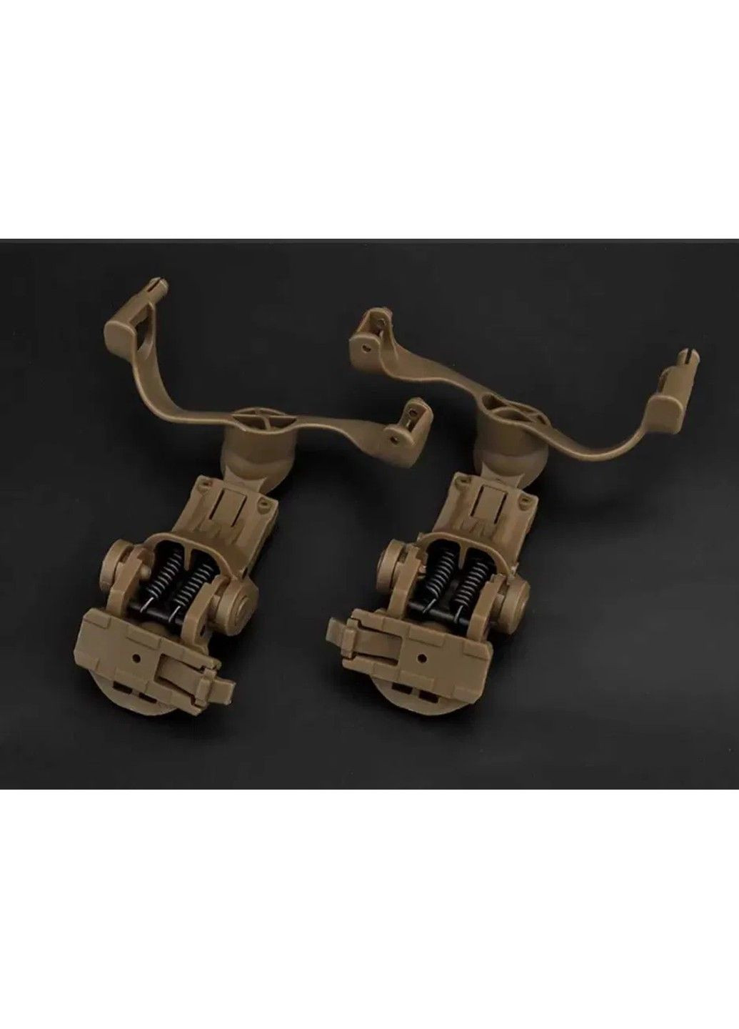 Універсальний адаптер для кріплення активної гарнітури на рейки шолома OPS Core Пісочний No Brand (331640354)