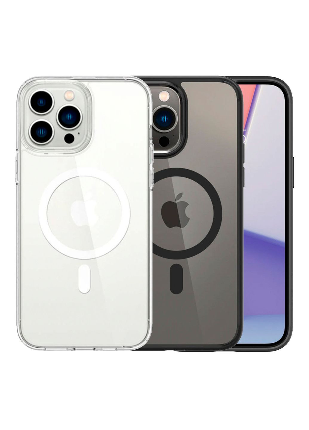 Чохол TPU+PC Ultra Hybrid with Magsafe для iPhone 12/12 Pro Transparent Spigen Apple iPhone 12 2020,Apple iPhone 12 Pro (335874338)