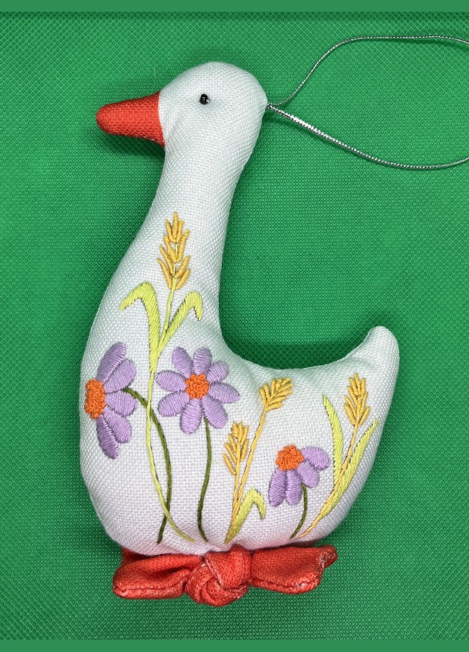 Набор для создания вышитой игрушки "Гусочки", 10х15 см, 2 шт No Brand (340485713)