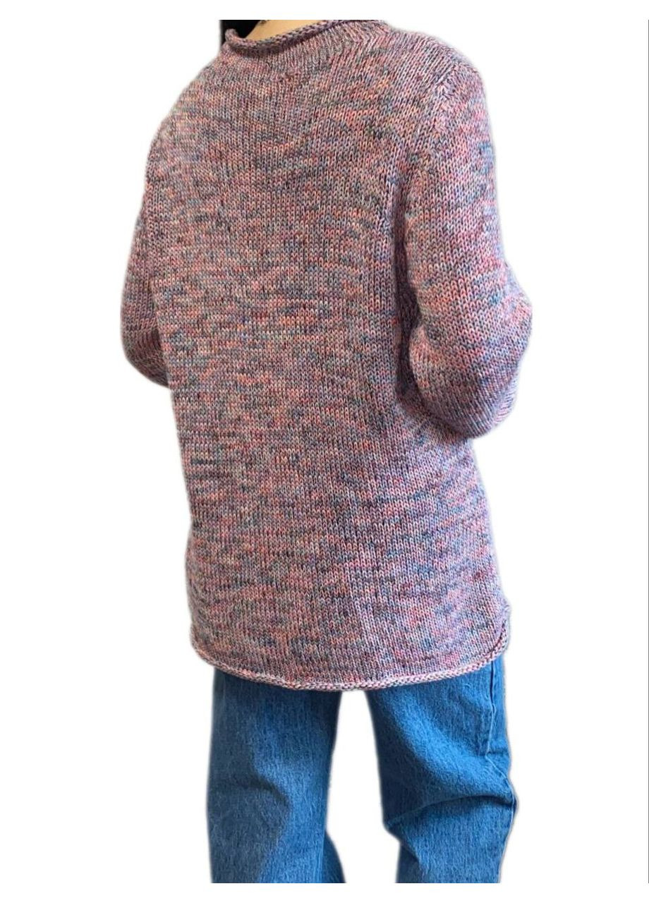 Комбинированный демисезонный свитер Fashion Club