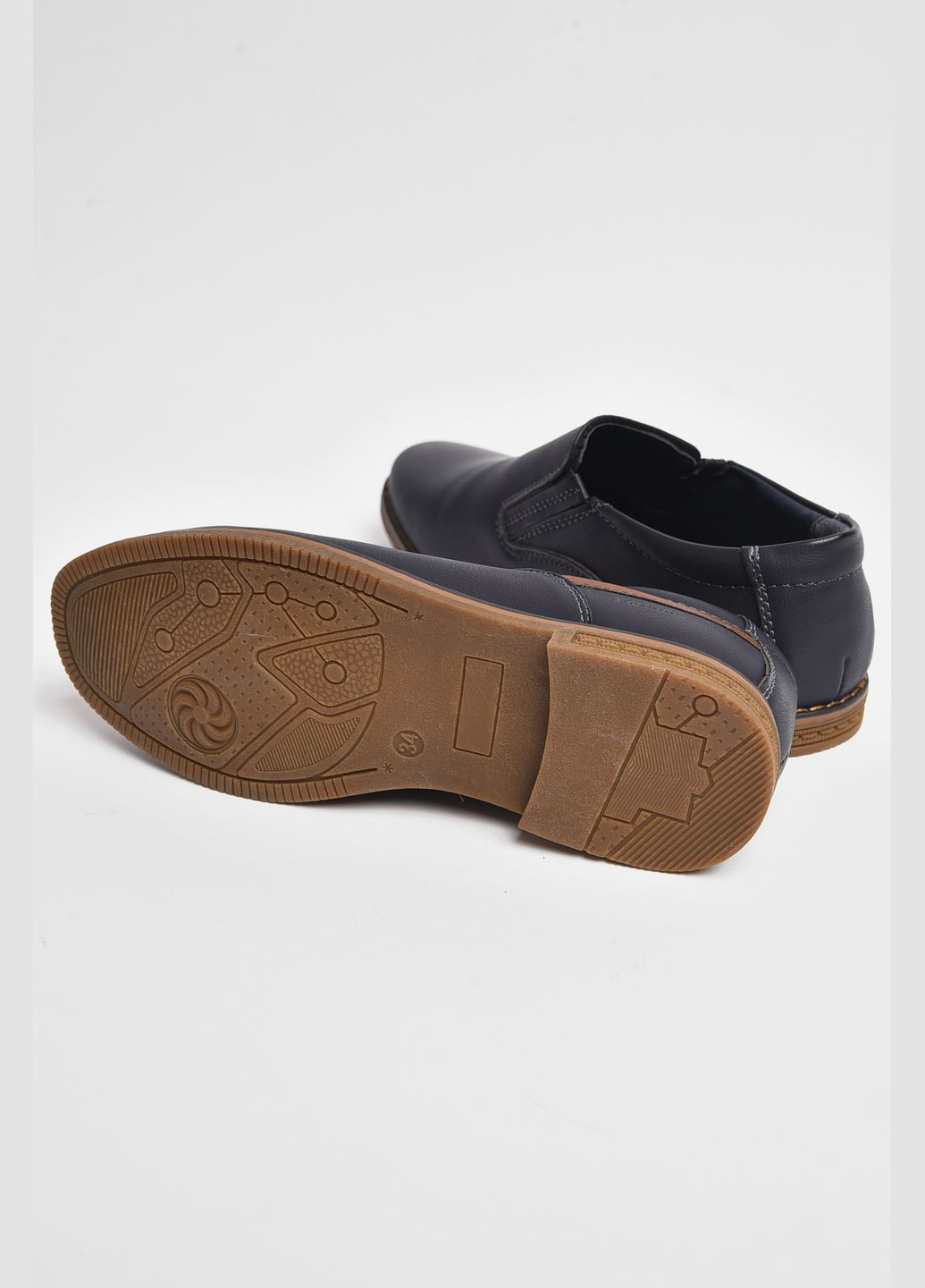 Туфлі дитячі для хлопчика темно-синього кольору Let's Shop (285692192)