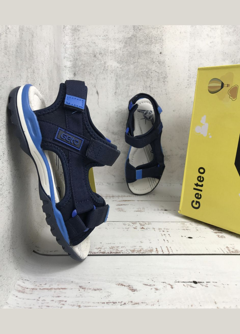 Сандалі босоніжки дитячі для хлопчика Темно-синій (105) Gelteo (332056133)