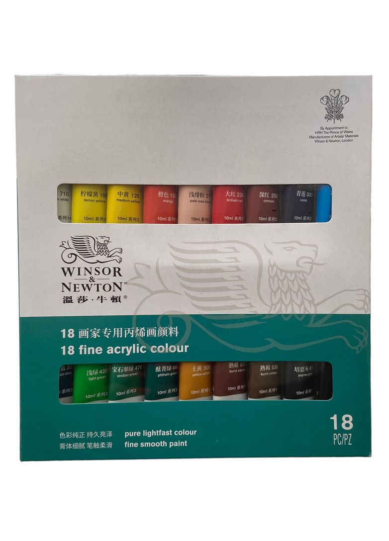 Професійний набір акрилових фарб (18 * 10 мл.) Winsor & Newton (322772768)