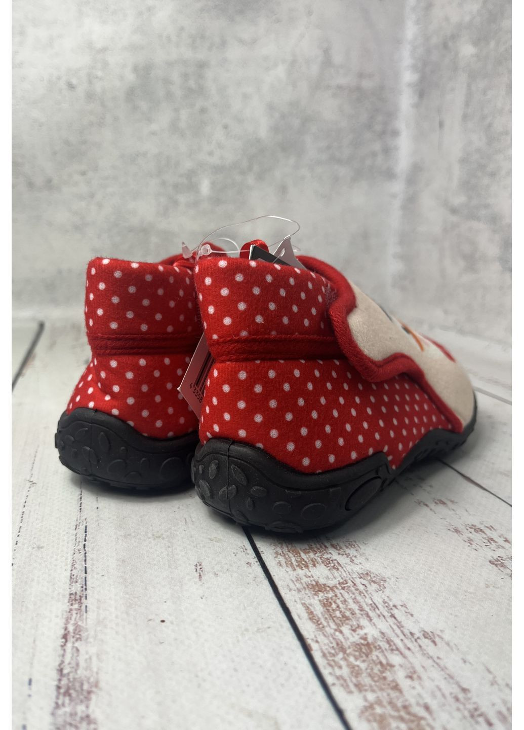 Красные тапочки детские красный (1071) Lupilu