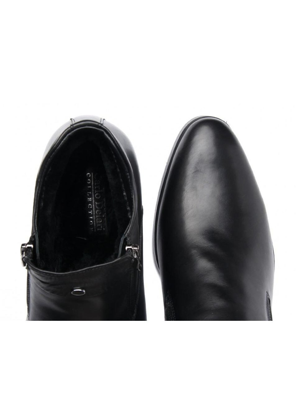 Черные зимние ботинки 7144019 38 цвет черный Carlo Delari