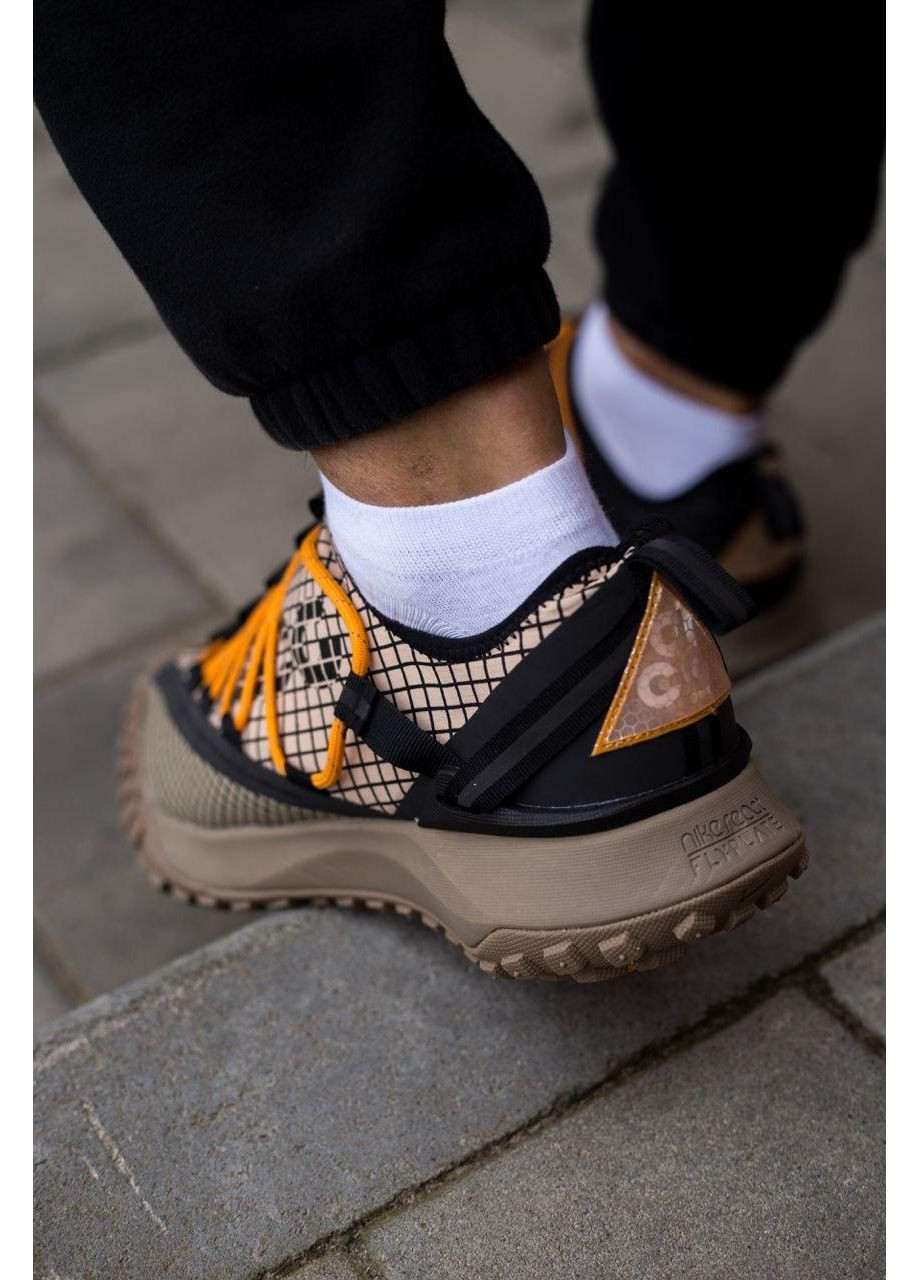 Чорні Осінні кросівки чоловічі nike acg mountain fly low fossil найк асж маунс флай No Brand