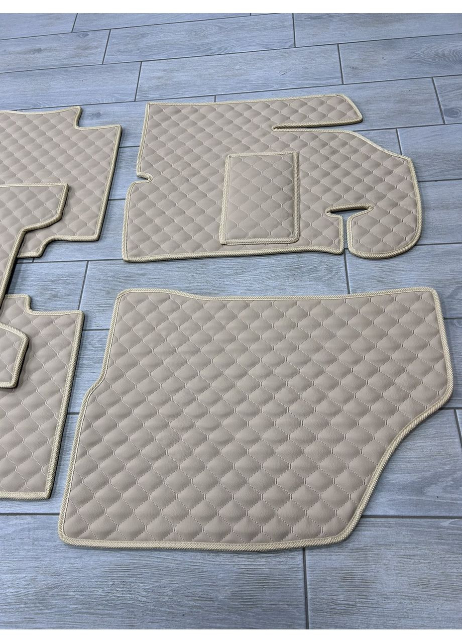 Автокилимки в салон з Екошкіри на Hyundai 2006-2010/ Хюндай Санта ФЕ 2006-2010 No Brand Santa Fe (362047482)