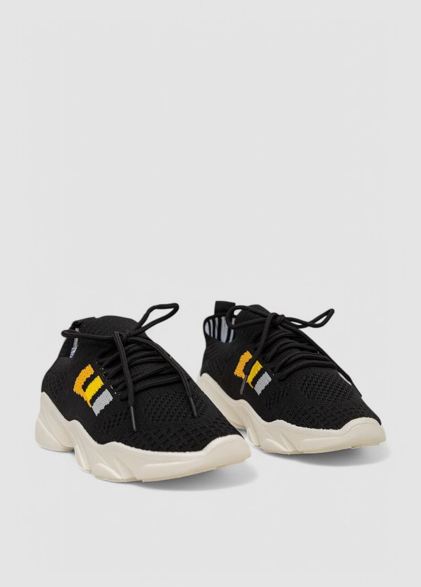 Кроссовки женские текстильные Ager 244R281K чёрные лето (317638165)