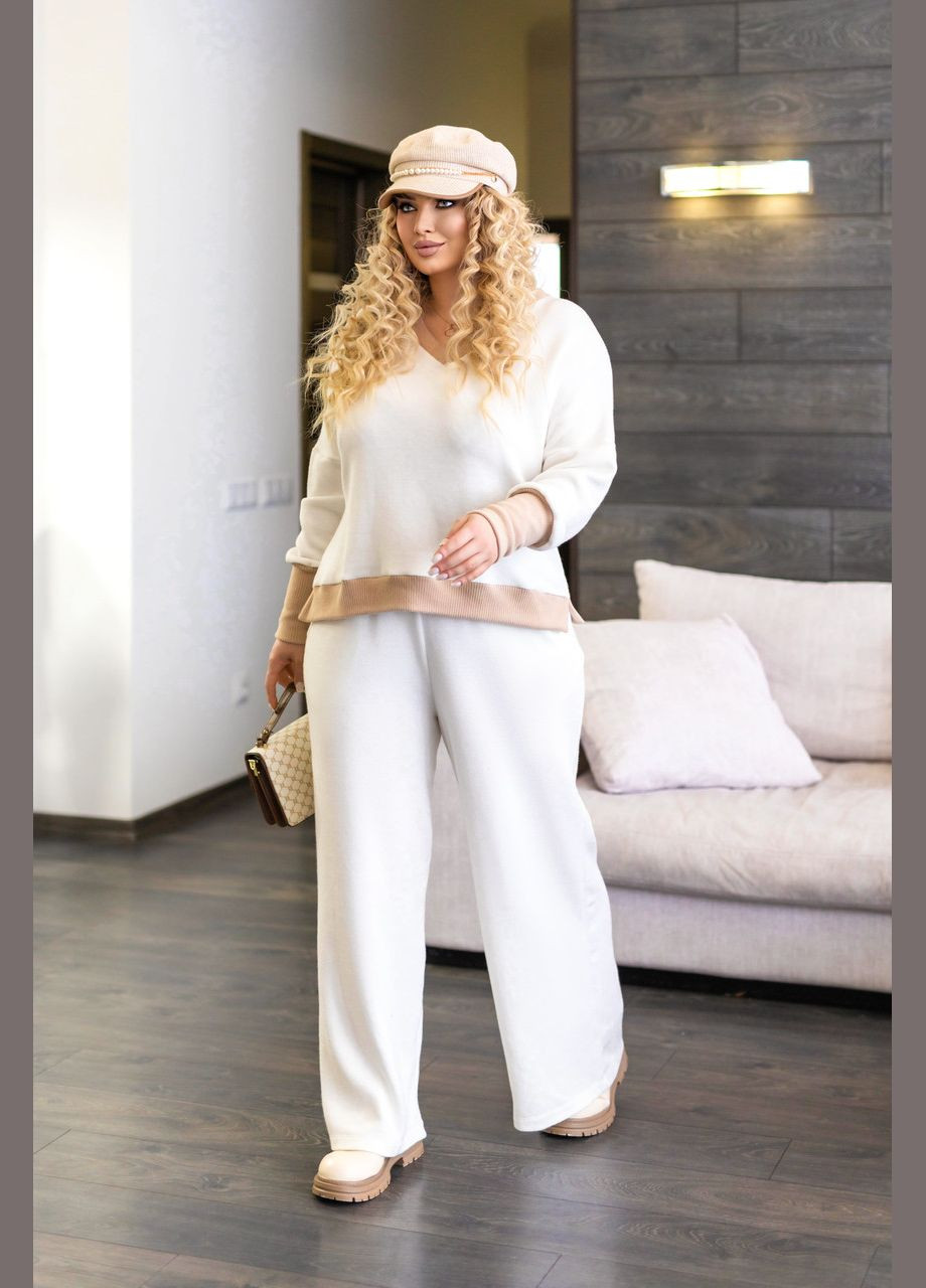 Прогулянковий жіночий костюм із ангори Fashion Girl (317234982)