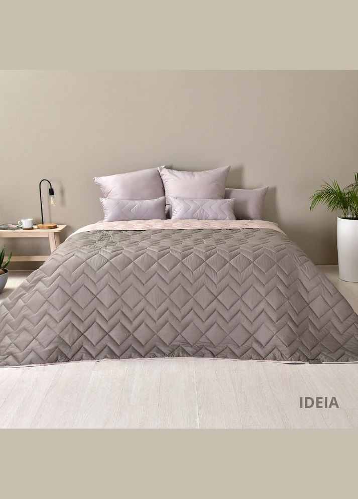 Покрывало 220х240 см стеганная двухсторонняя качественная стежка микрофибра на кровать, диван. IDEIA (334726636)