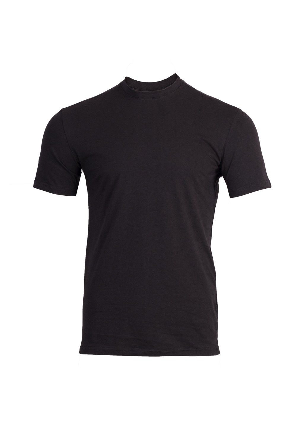 Черная футболка хлопковая black Vik-Tailor