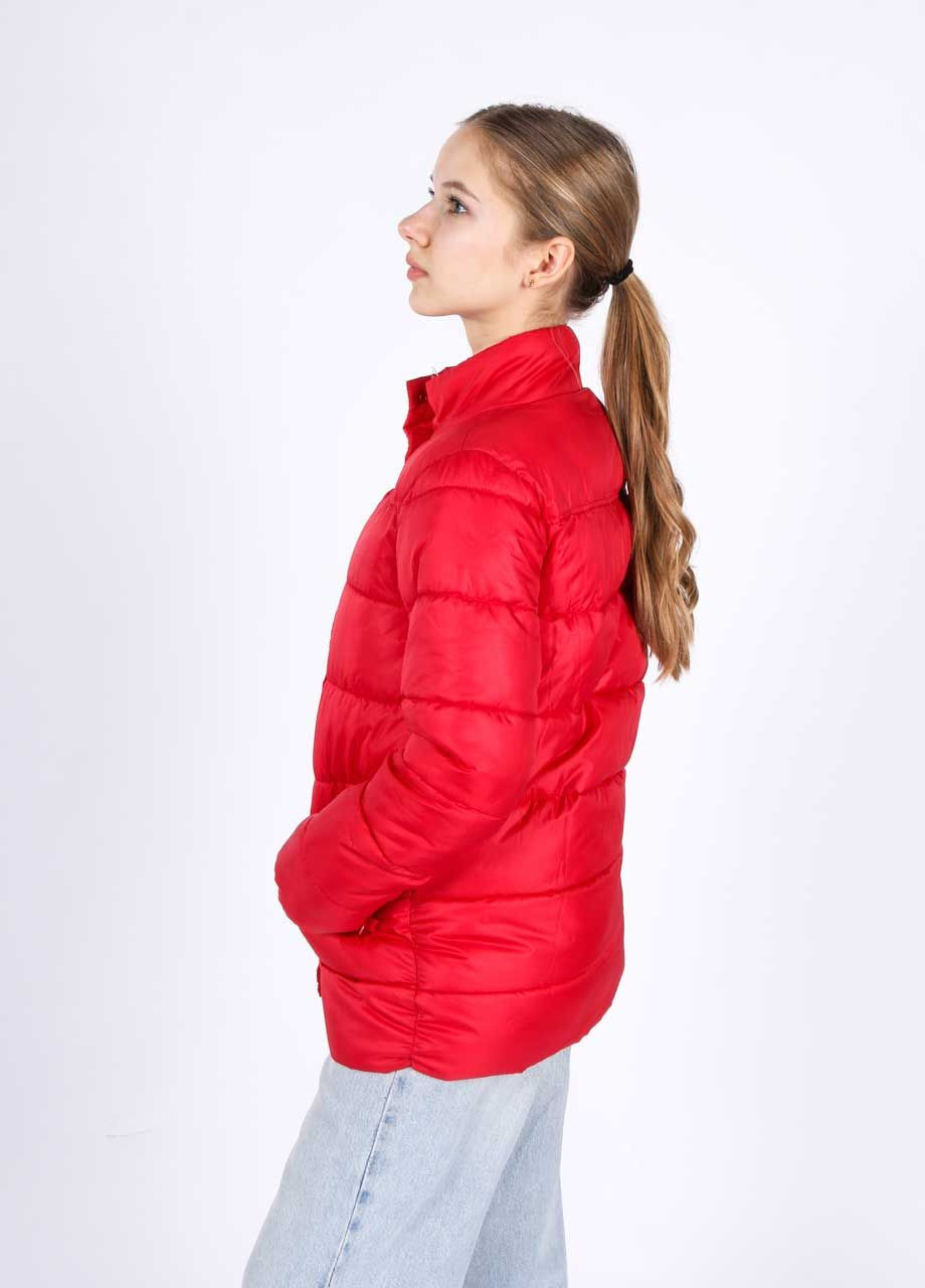 Красная демисезонная одежда женская куртка `st1d093 ов красный 2009010106212 европа l/xl(р) up2fashion