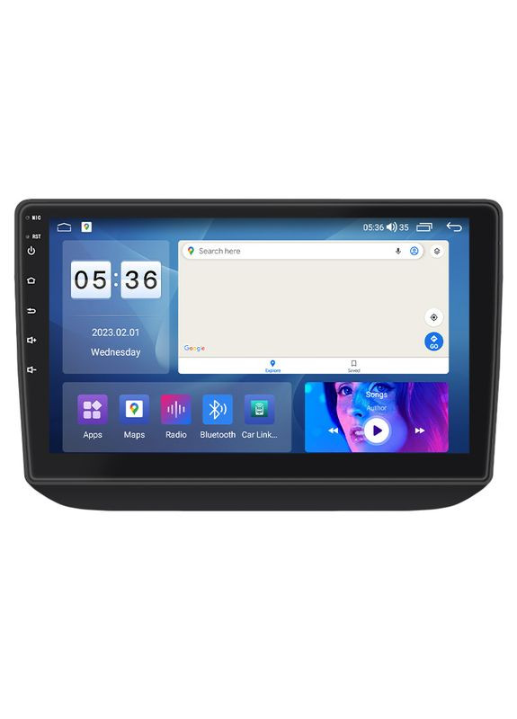 Штатна магнітола для Skoda Fabia II 2007-2010 IPS 10" 2/32 Gb CarPlay 4G Wi-Fi GPS Prime 10 шт. Lesko (336198559)