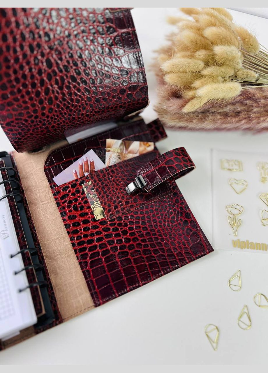 Кожаный коричневый блокнот А5 модель 3 в 1. ViPlanners (327414563)