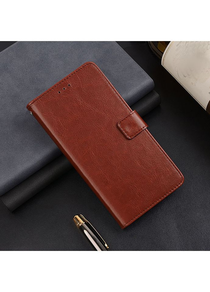 Чехол-книга Idewei для ZTE Blade A7s 2020 Brown No Brand (361902698)