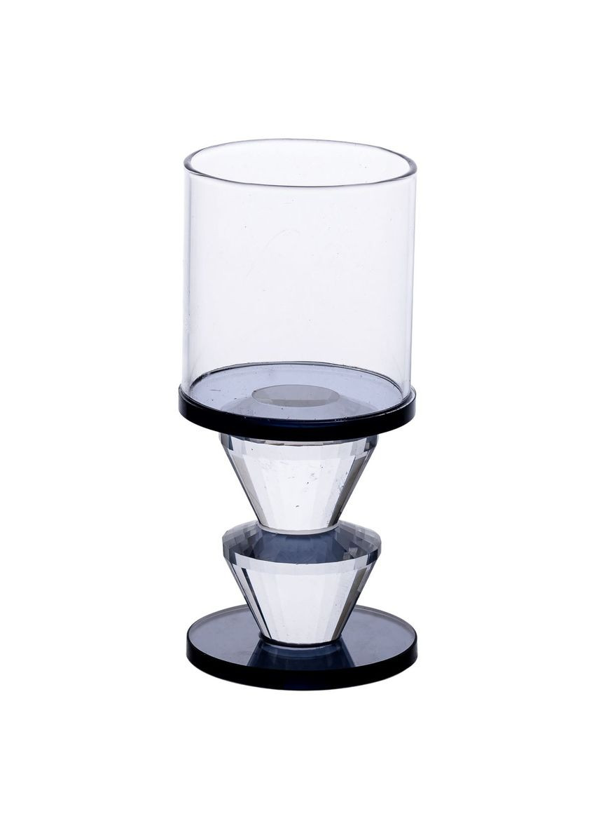 Подсвечник стеклянный 6×13 см на одну свечу подсвечник бокал на ножке декоративный HP-4-20M Yiwu (335809585)