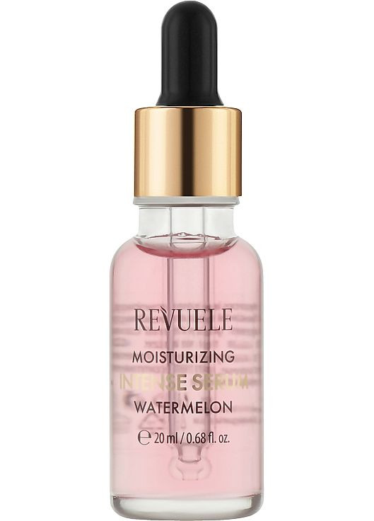 Сироватка для обличчя "Кавун" Moisturizing Intense Serum Watermelon 20ml (1058108-81737) REVUELE (368633611)