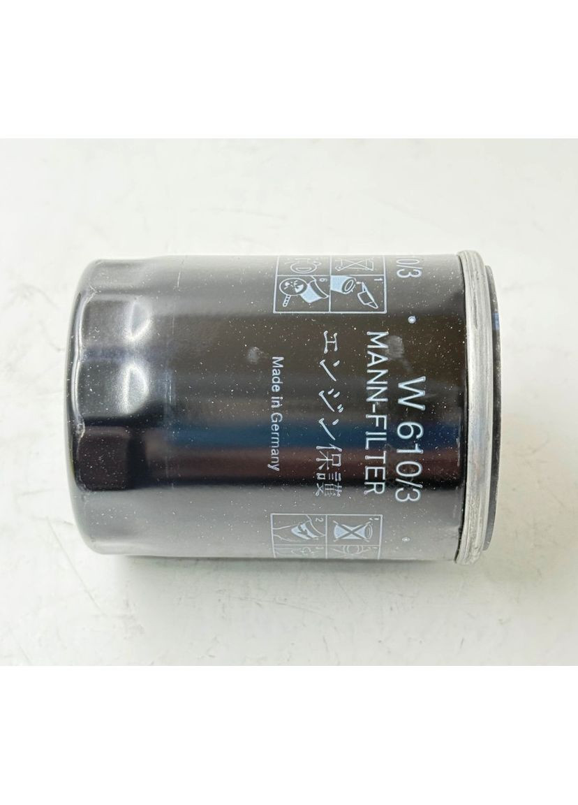 Фільтр масляний, МАН W6103, оригінальний номер MZ690900, MZ360935, MD332687 Mann Filter (370843925)
