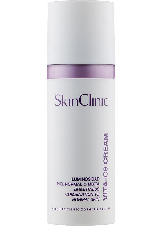 Крем для лица с витамином C 6% Vita-C6 Cream 50ml (953178-42255) SkinClinic (368744273)