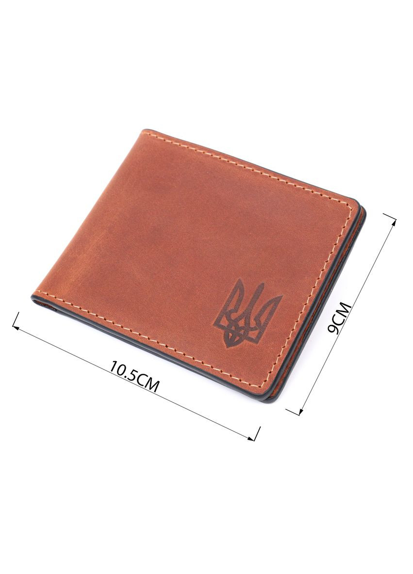 Кожаная обложка на удостоверение участника боевых действий 11663 Коричневый Grande Pelle (331913542)