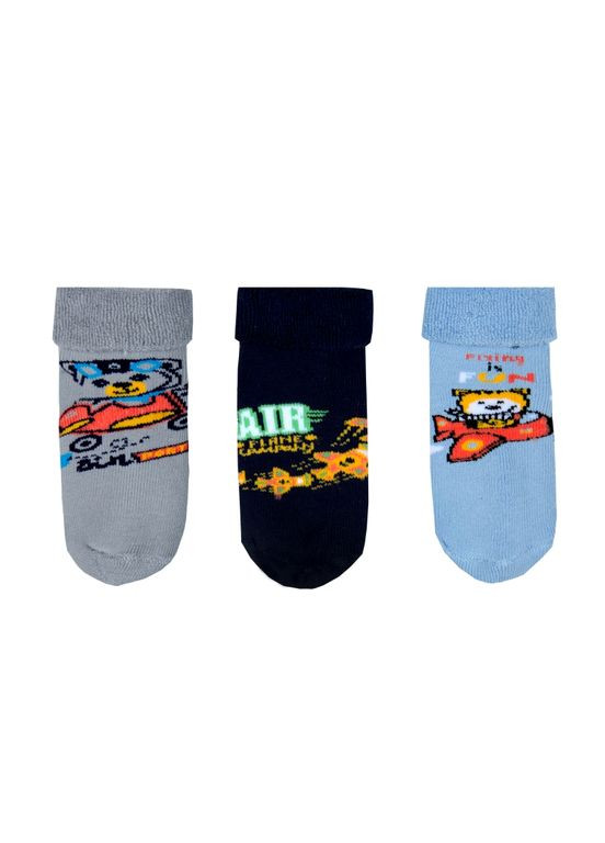 Набор детских махровых носков для мальчика NSM-869 (комп.6 пар) GABBI (367728092)