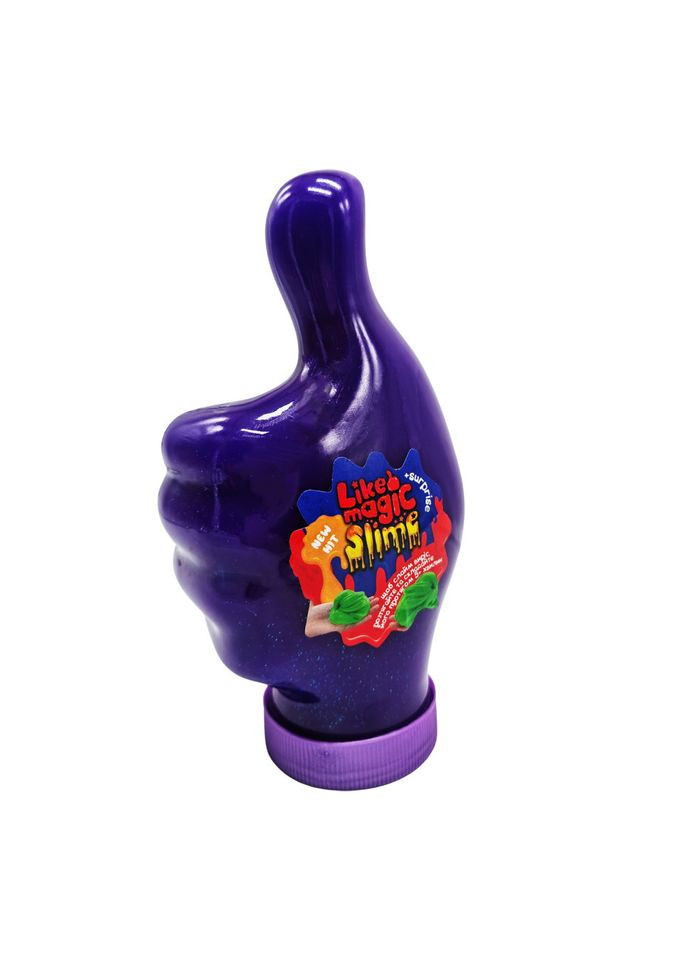 Вязкая масса, слайм "LIKE Magic Slime" LMS-01-01U 300 гр Фиолетовый Danko Toys (304406260)