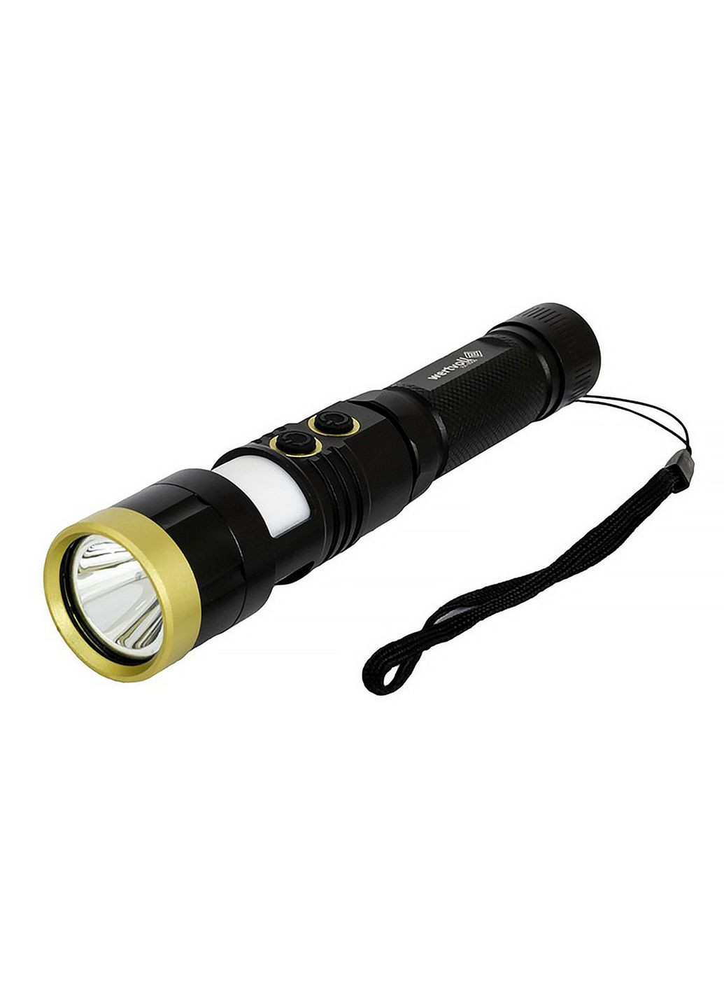 Светодиодный фонарь магнитный Wertvoll 4LED 5Вт Li-ion водонепроницаемый для туризма Mastertool (332986632)