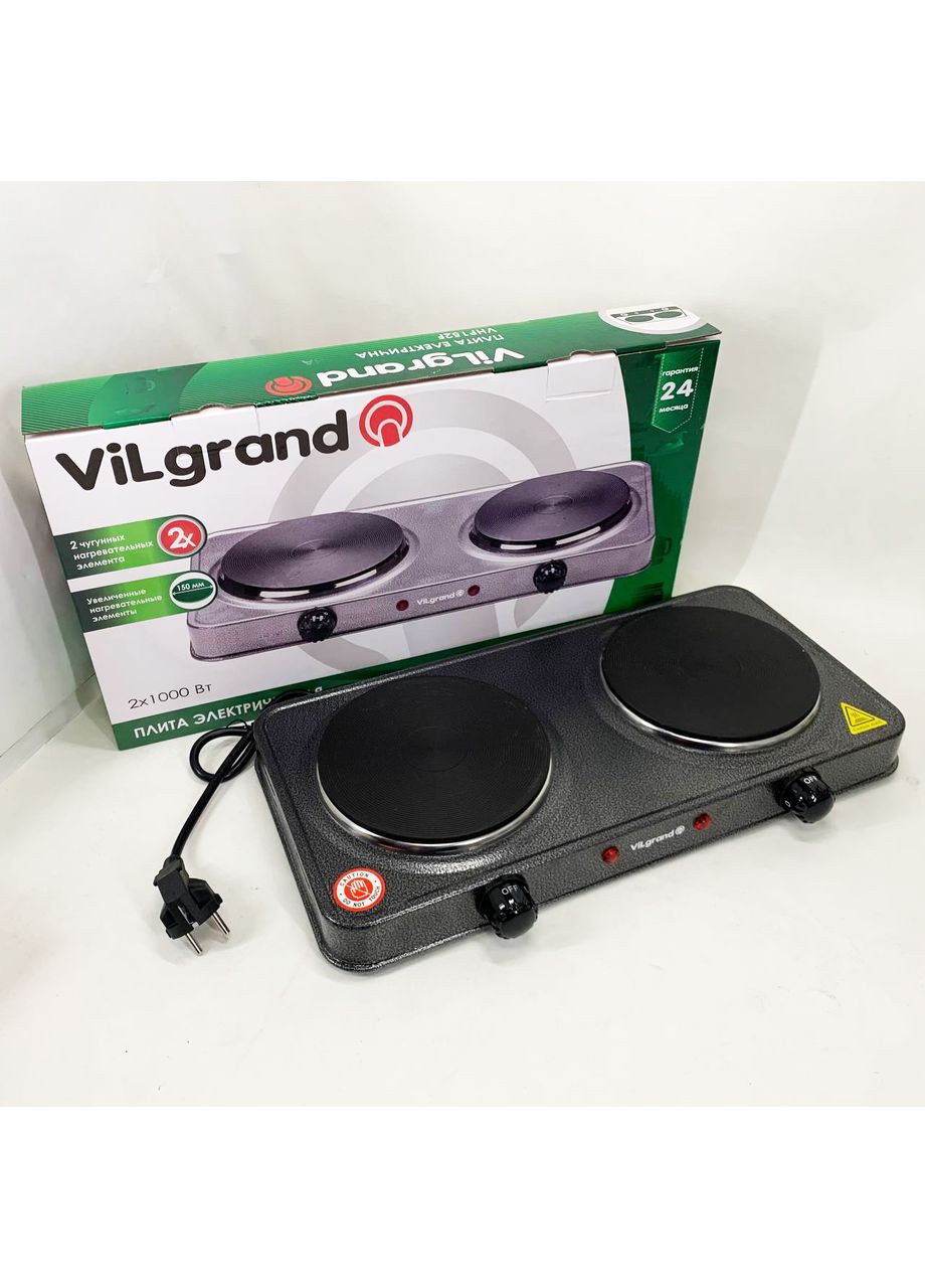 Настільна плита електрична VHP152F. Колір: сірий Vilgrand (364665604)