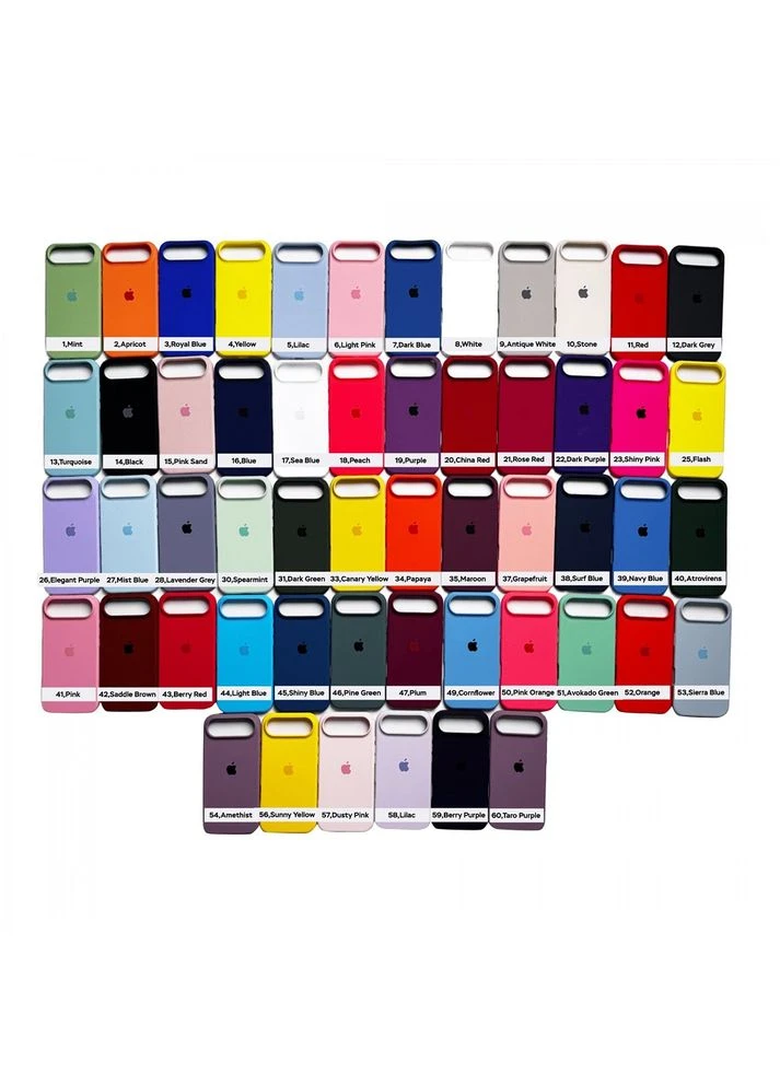 Чехол для смартфона Silicone Full Case AA для Apple iPhone 17 41, (FullOpeAAi17-41) No Brand Open Cam (382947671)