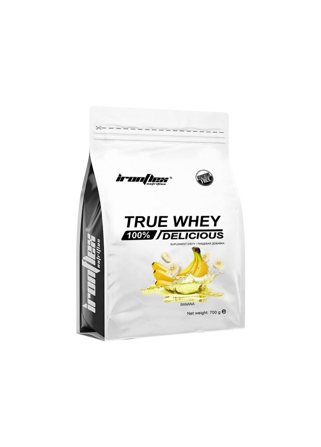 Протеин True Whey, 700 грамм Банан Ironflex (293477604)
