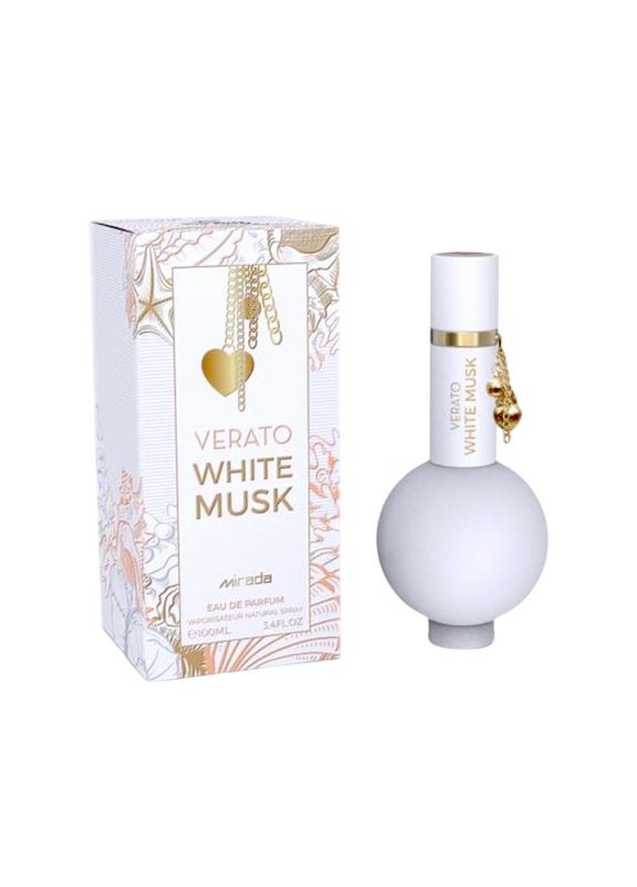 Парфумована вода жіноча Verato white musk 100 мл 1309 Mirada (367088301)