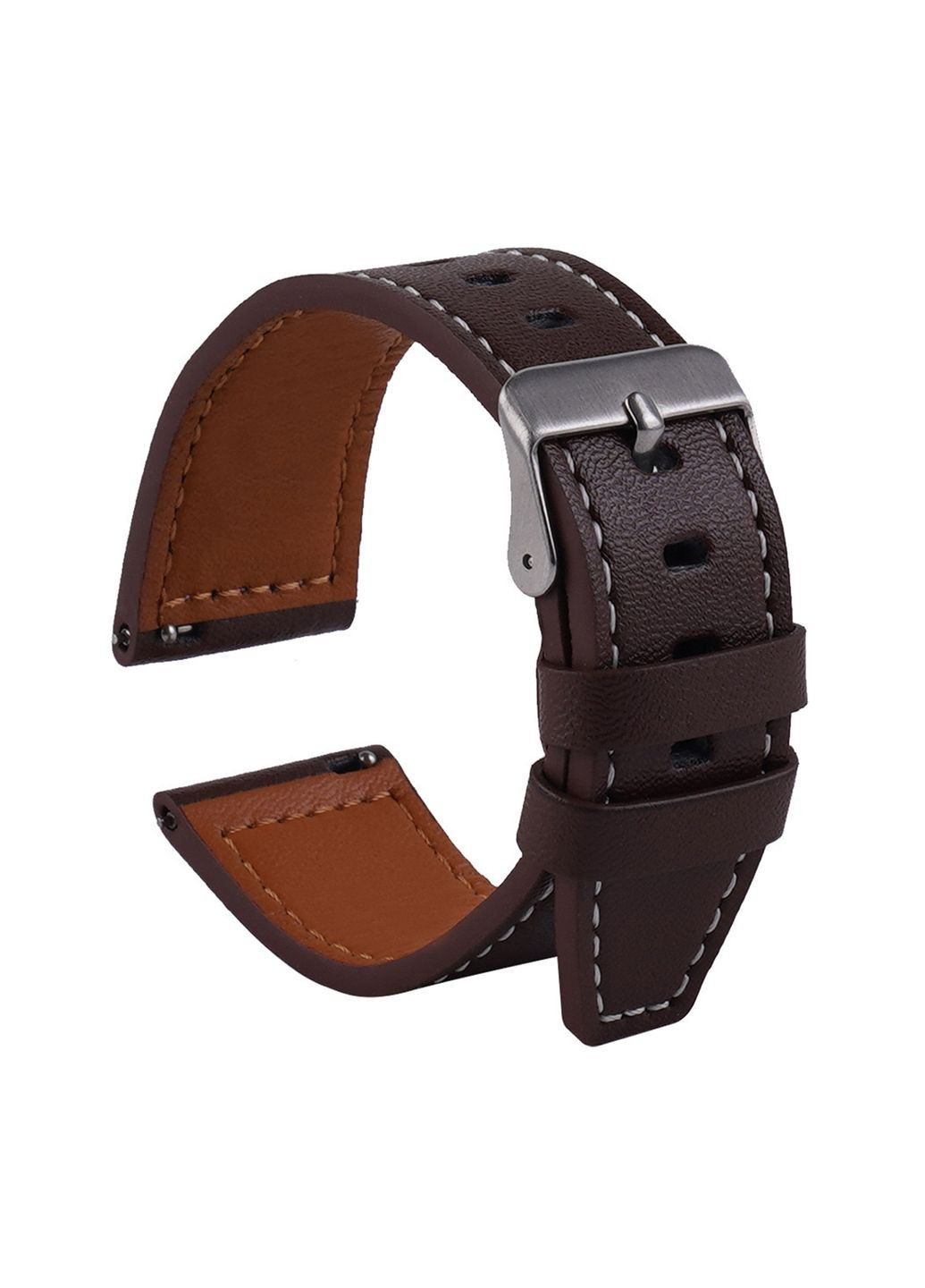 Ремінець Универс 22mm для Dark Brown Universal Samsung/Amazfit/Huawei (340912801)