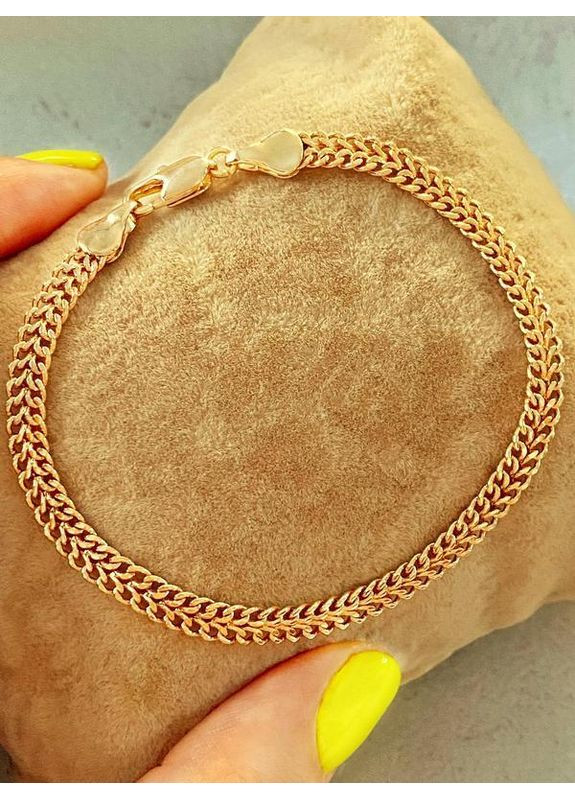 Позолоченная Цепочка 45см + Кулон + Браслет 18см, Позолота No Brand (361029353)