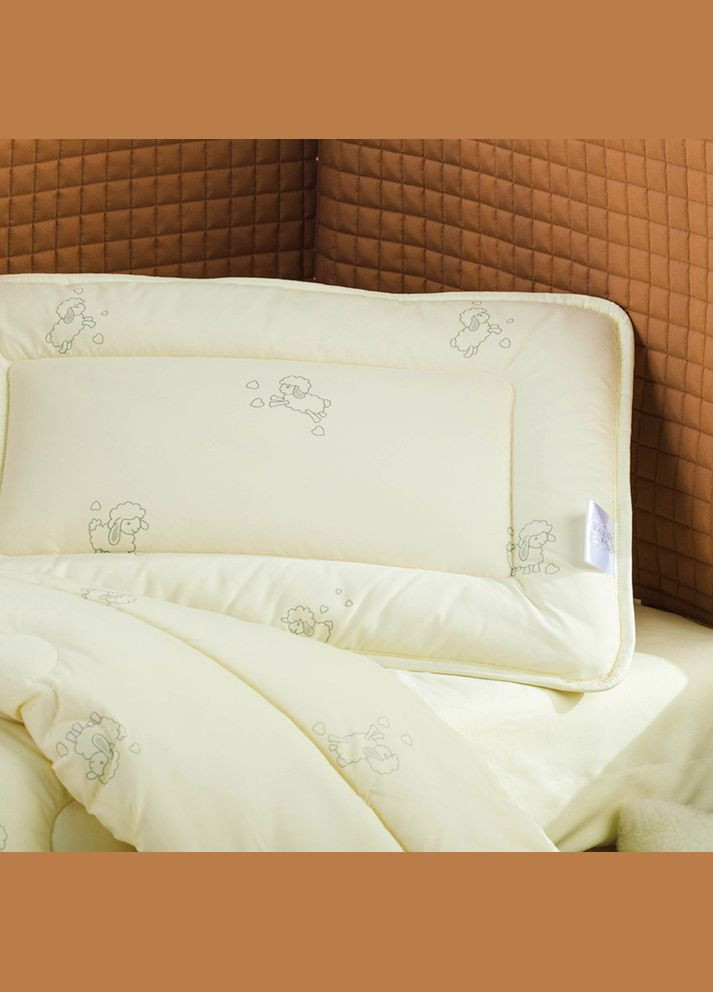 Подушка дитяча у ліжечко Baby вовняна ТM PAPAELLA 40х60 см IDEIA (276460067)